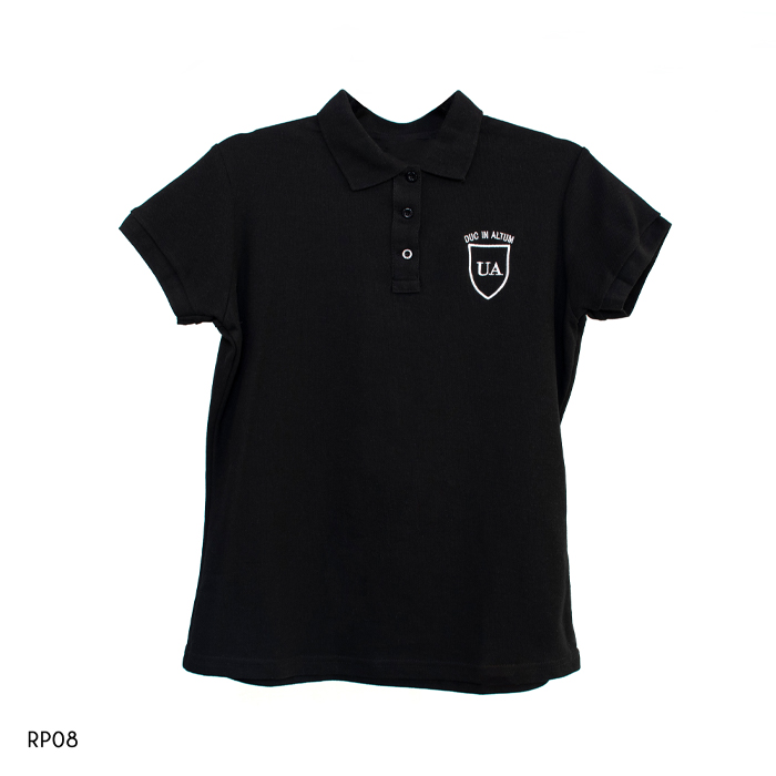 Polera Pique Mujer ngra