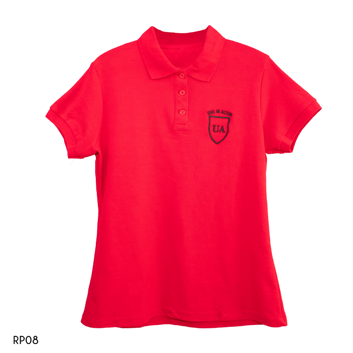 Polera Pique Mujer roja